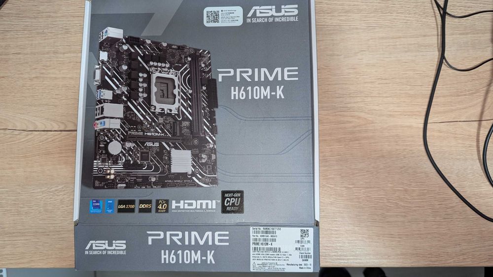 Материнская плата Asus PRIME H610M-K