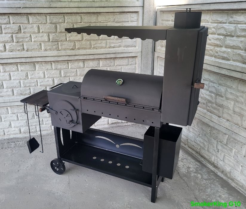 • ВІД ЗАВОДУ • 5мм • ГАРАНТІЯ •Мангал Смокер Коптильня / Барбекю/Гриль