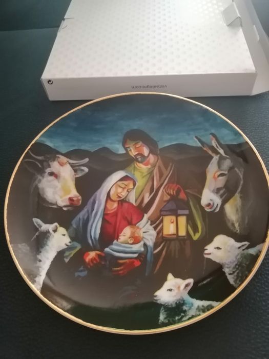 Colecção de pratos de Natal Vista Alegre