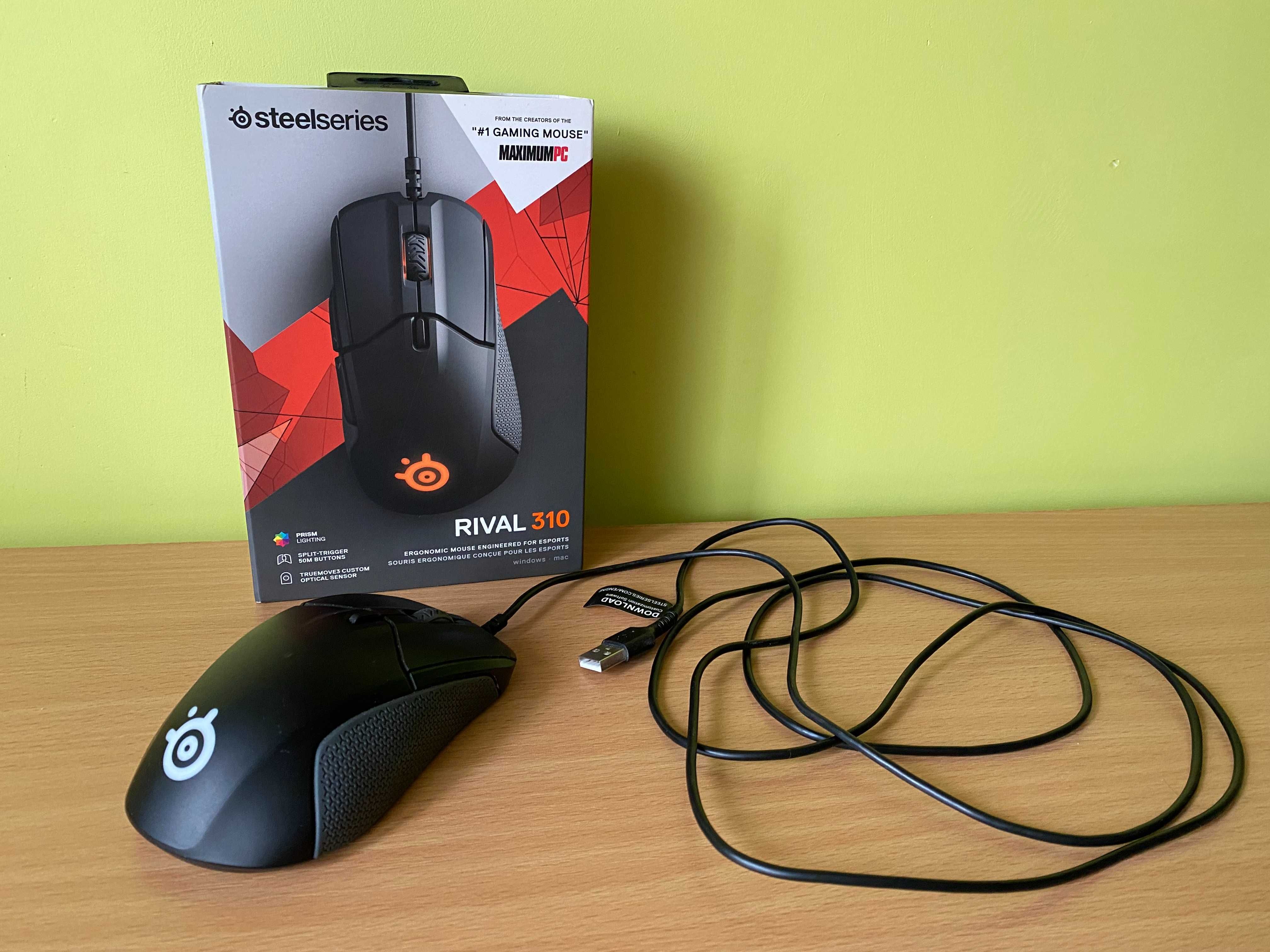 Mysz gamingowa SteelSeries Rival 310 RGB