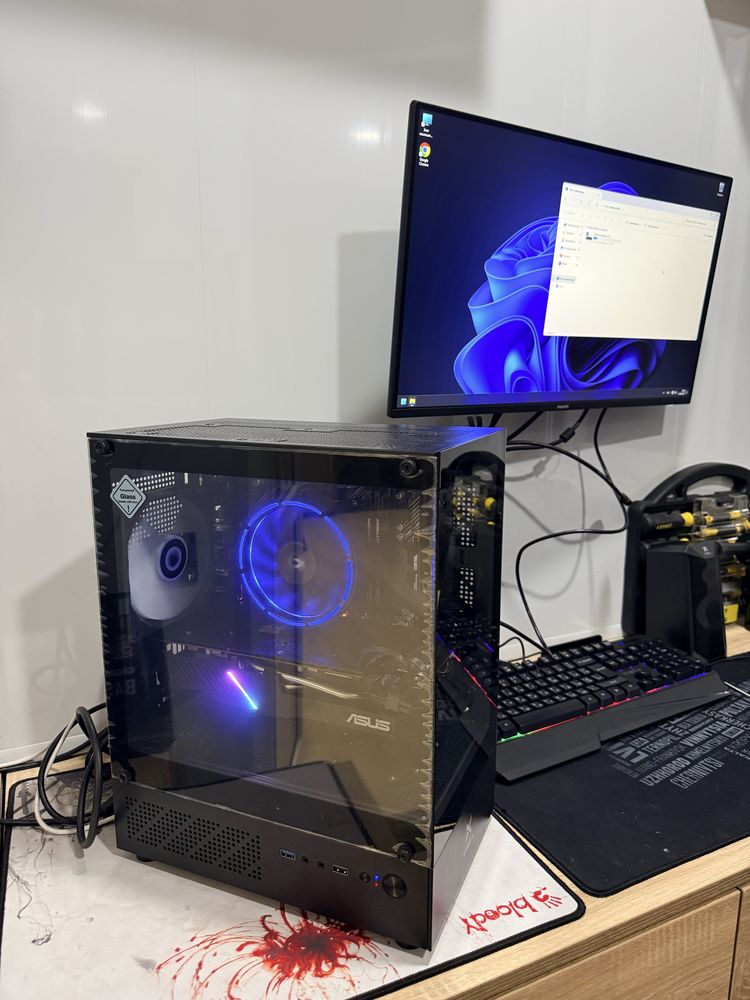 Ігровий пк Системний блок Ryzen 5+16 ddr+Asus AMD  RX 5700 xt