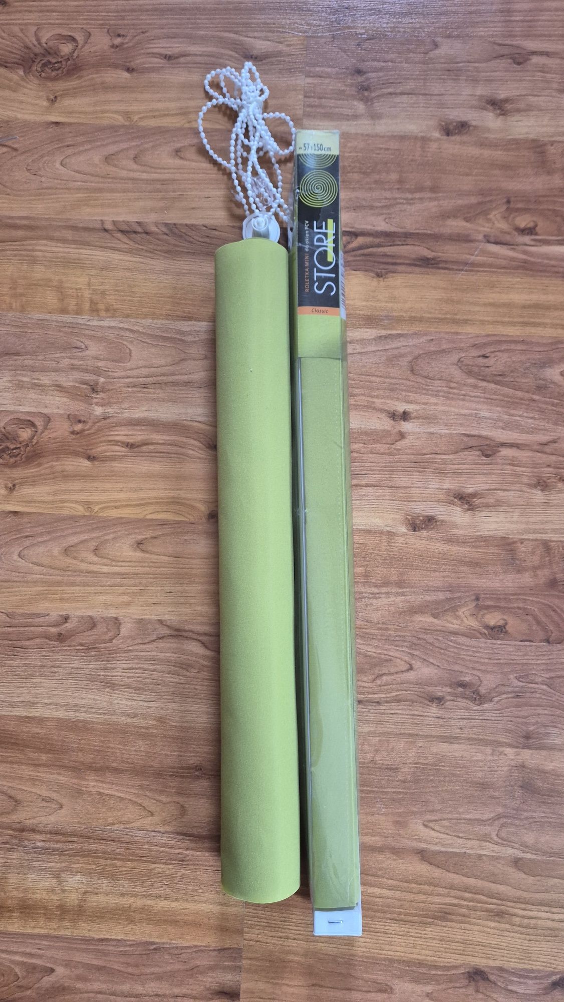 Zielona miniroleta 57x150