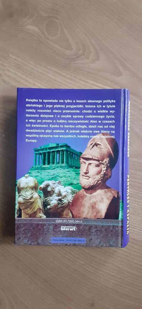 Książka Aleksander Krawczuk "Perykles i Aspazja"