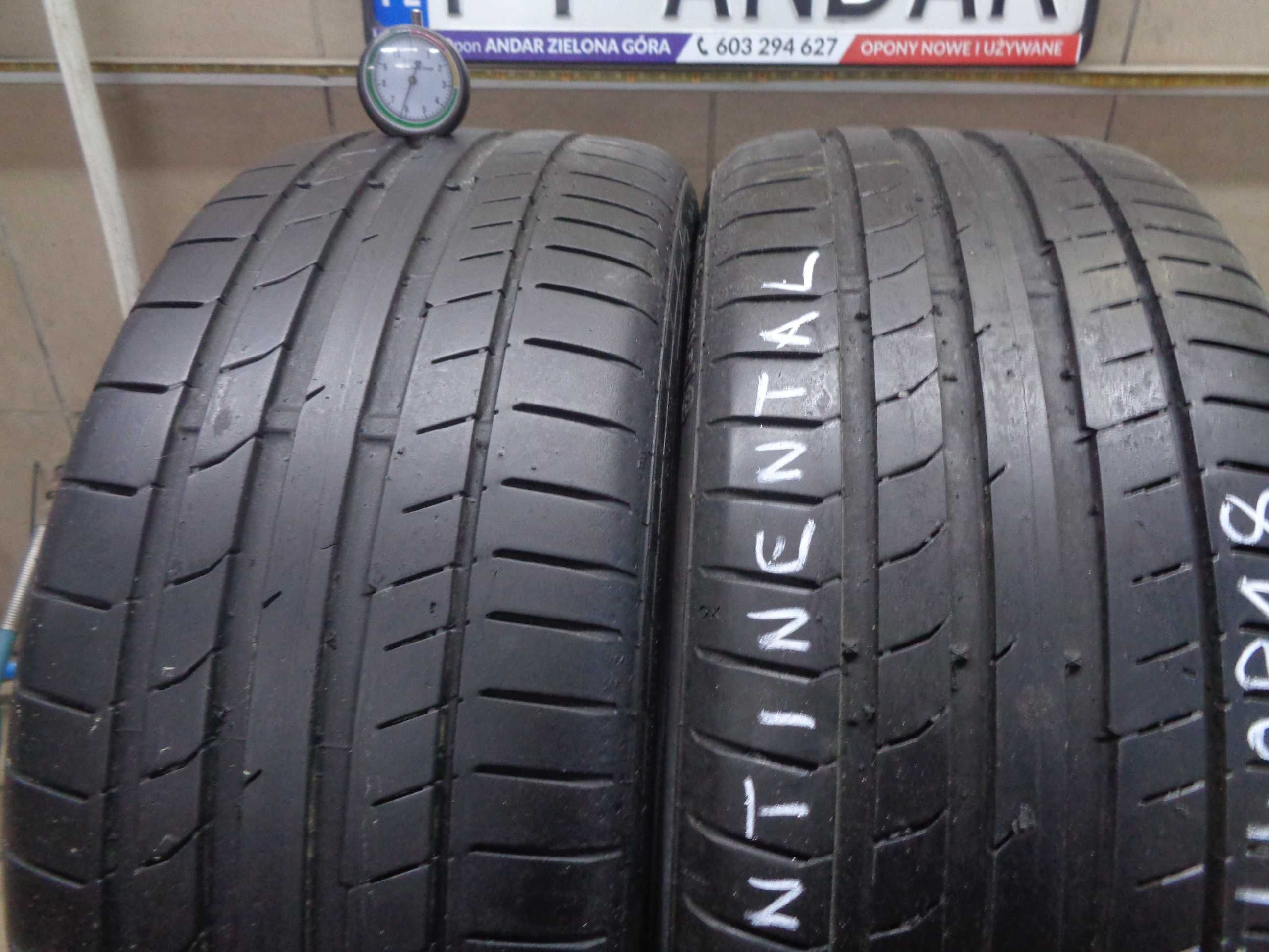 2szt. 225/40R18 Continental ContiSportContact5 , Opony Letnie