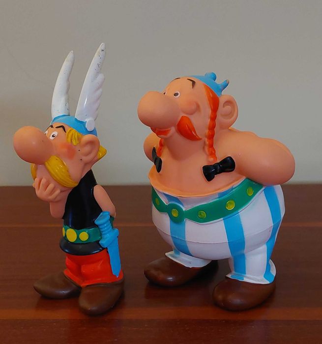 Figuras de Asterix e de Obélix raras
