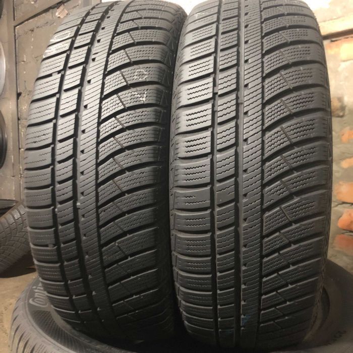 Шини б/у 205/60 R16 Blacklion 4Season Пара Зима