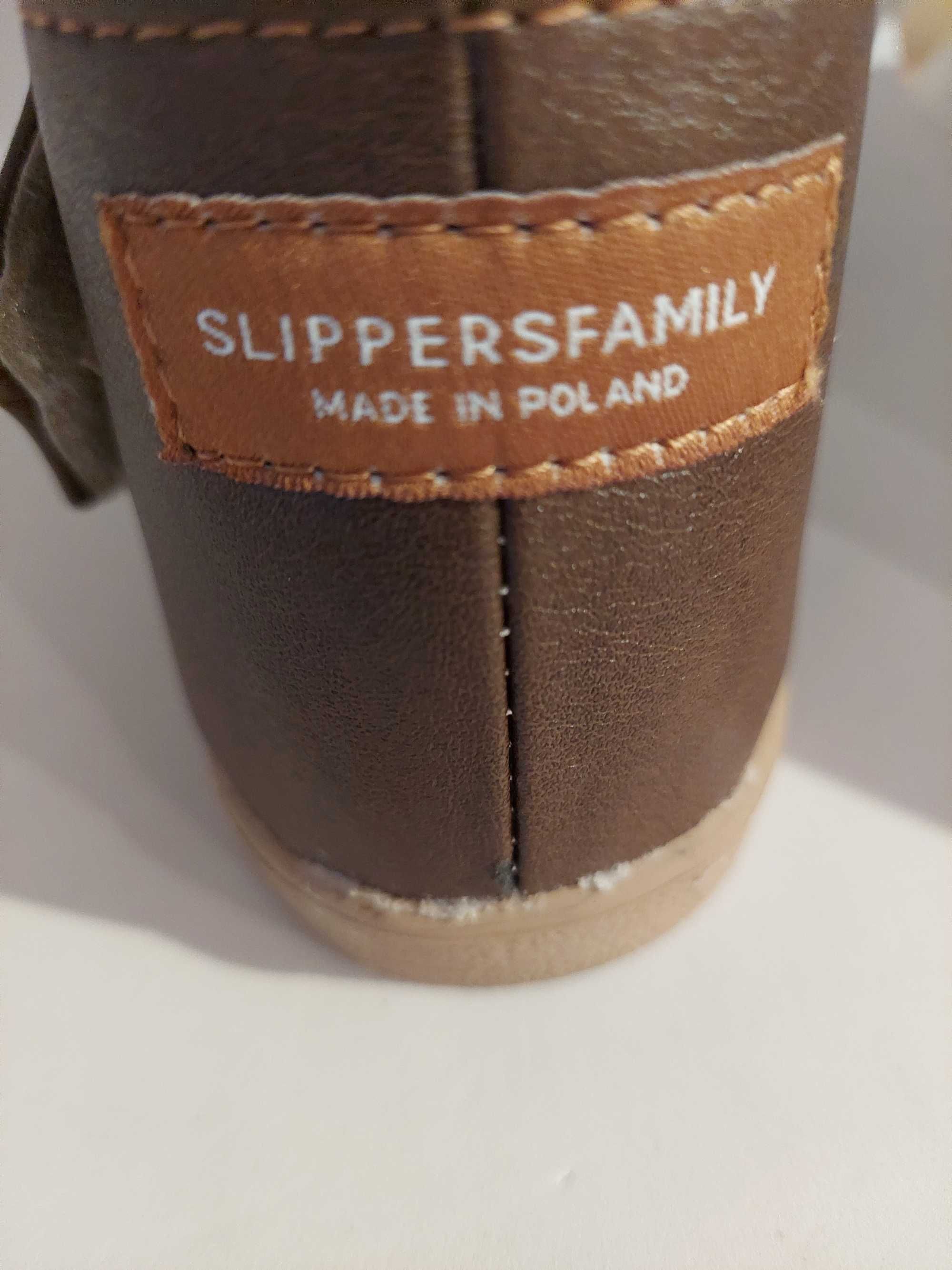 Slippers Family sandały dla dzieci wzór TERRA rozmiar 25