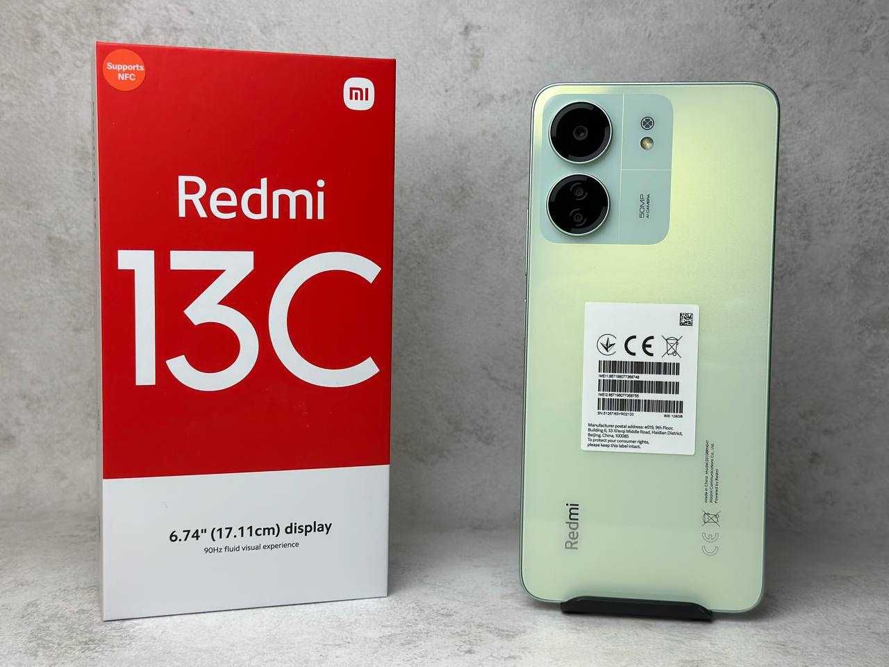 Телефон Xiaomi Redmi 13C 4/128GB NFC Clover Green Купити Смартфон