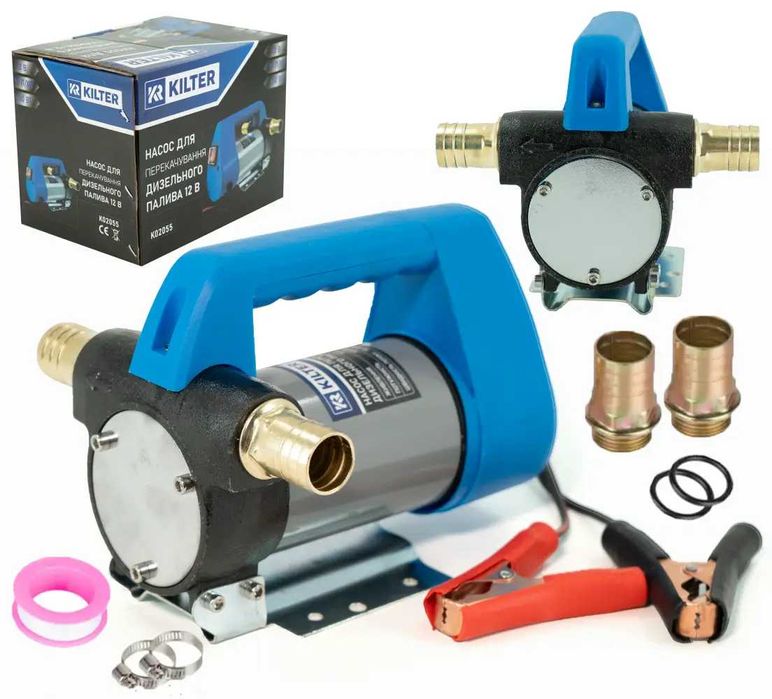 Насос для перекачки топлива 12-24v на 30-60 л.мин Польша
