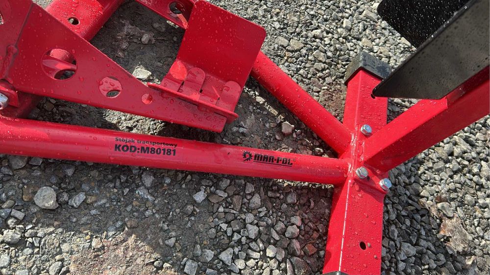 Stojak motocyklowy transportowy