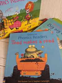 Usborne phonics readers Toad makes a road