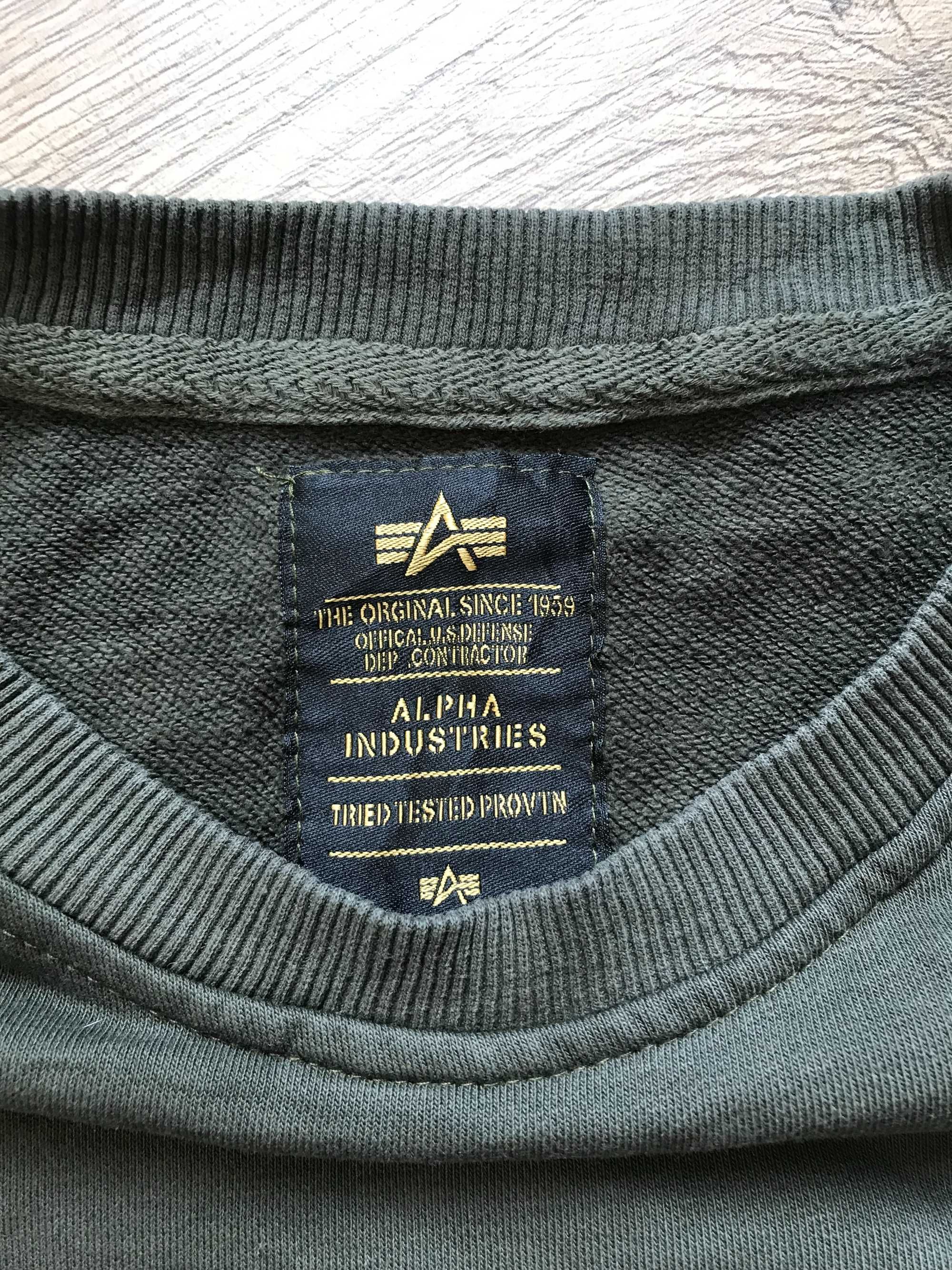 Bluza crewneck Alpha Industries rozm. XL