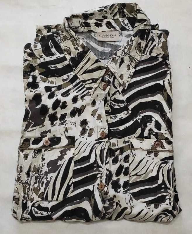 Camisas de senhora manga curta - tamanhos grandes
