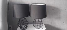 Lampa stolowa szafka nocna home&you loft 2 sztuki