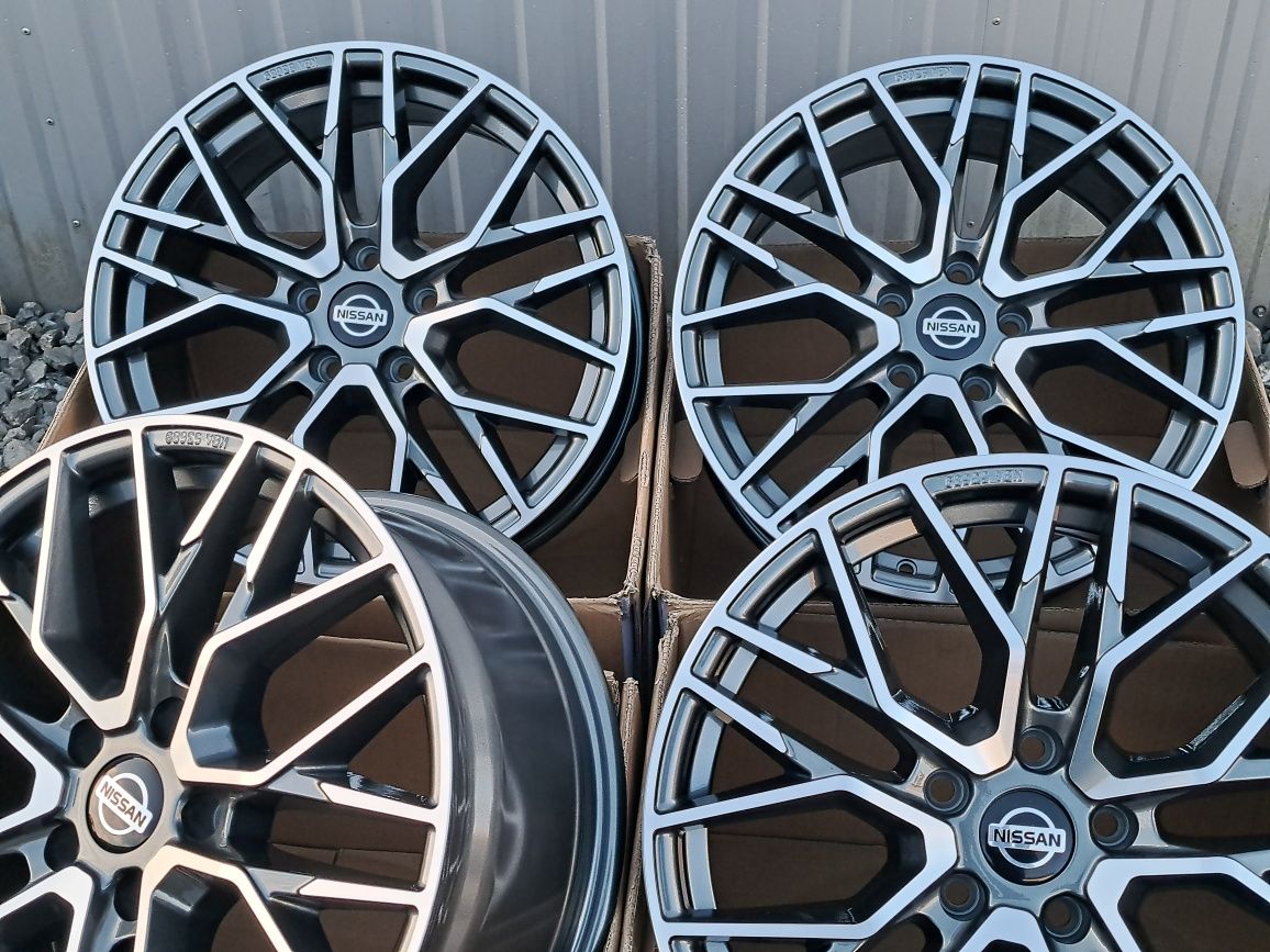 Alufelgi 18 5x114 NISSAN Juke Qashqai Pulsar Leaf X-trail CA20 HGP