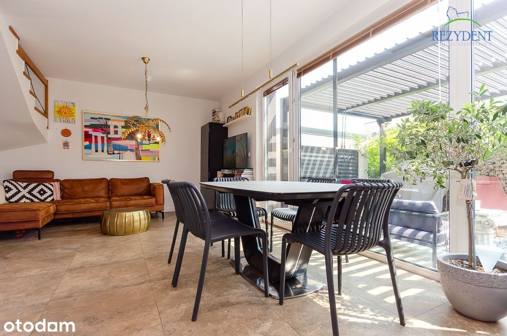 Dwupoziomowy apartament z ogródkiem, idealny dla rodzin