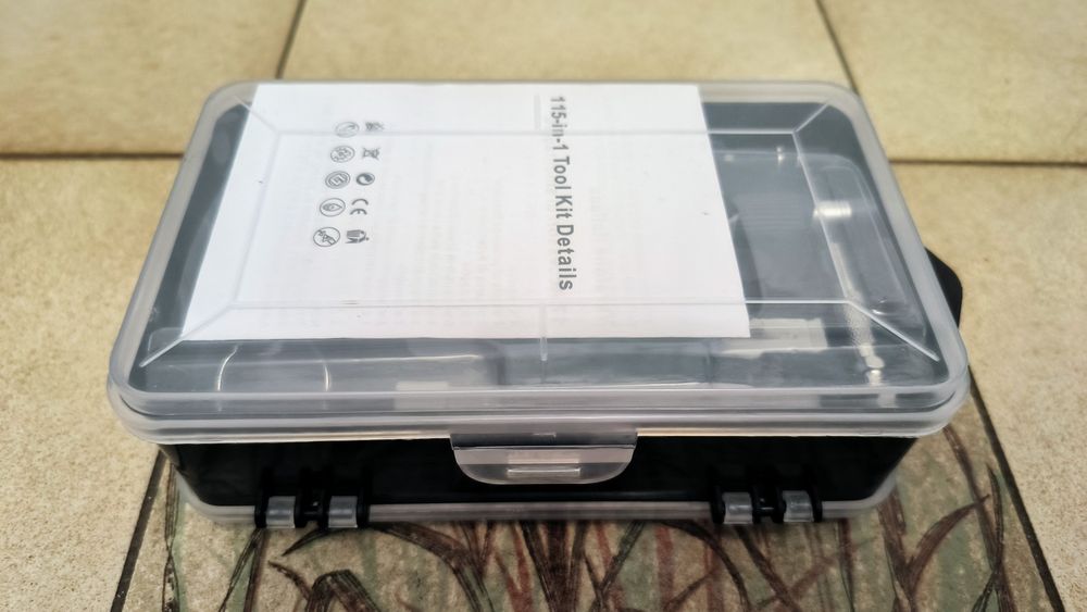 Набір викрутка з бітами 115 tool kit