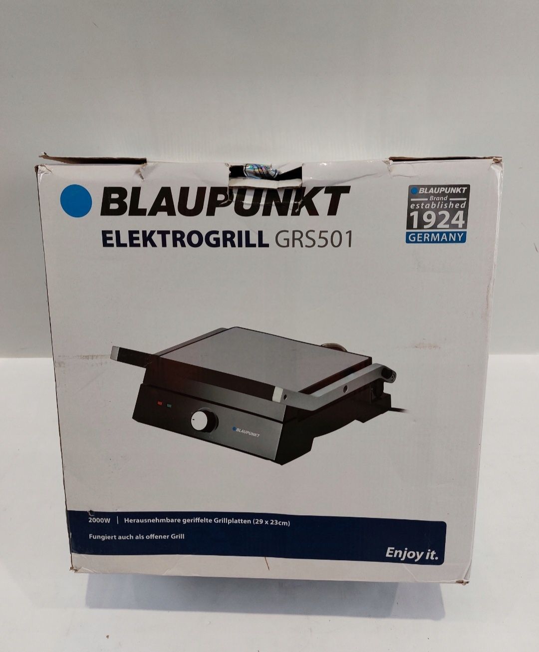 Kontaktowy, panini, tradycyjny grill elektryczny Blaupunkt GRS501 czar