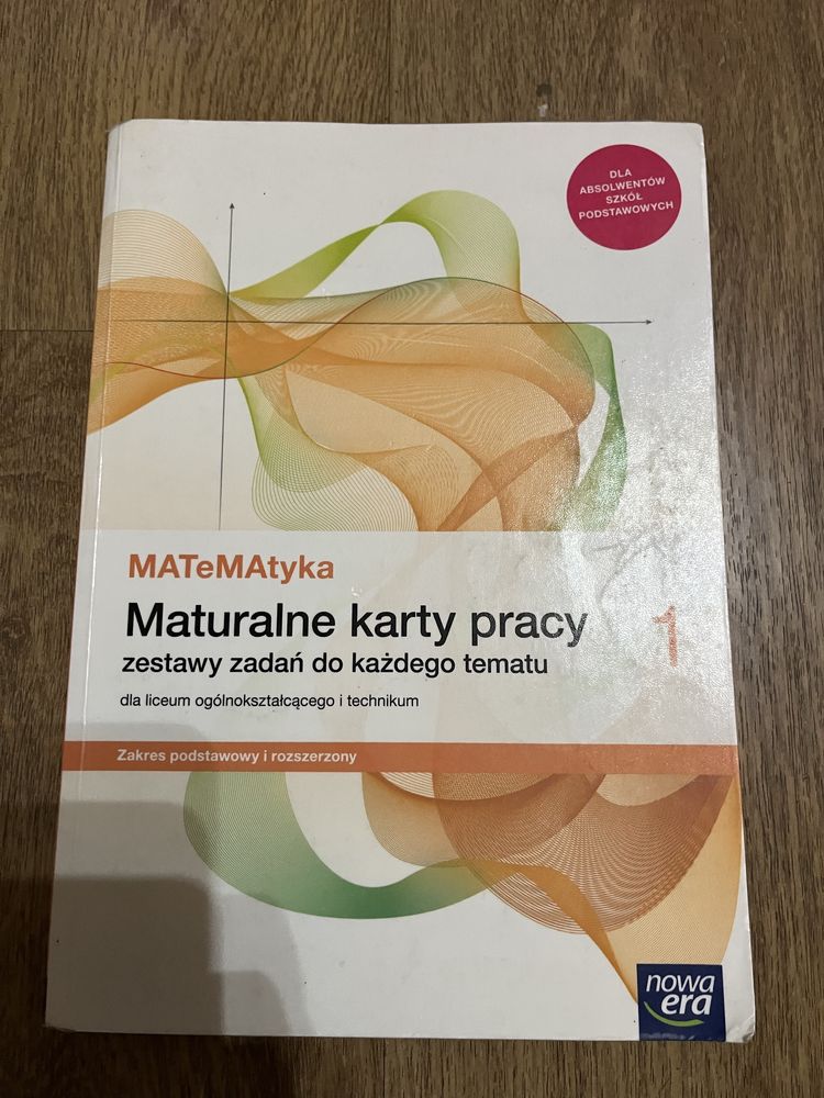 Maturalnw karty pracy z matematyki 1 do klasy 1