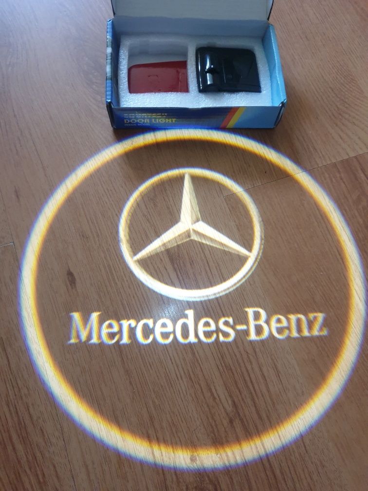 Logo Mercedes,  led projektor.