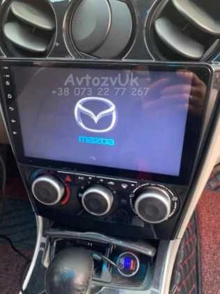 Android 14 MAZDA 6 GPS TV USB Дисплей Tesla Мазда 6 CarPlay Магнитола
