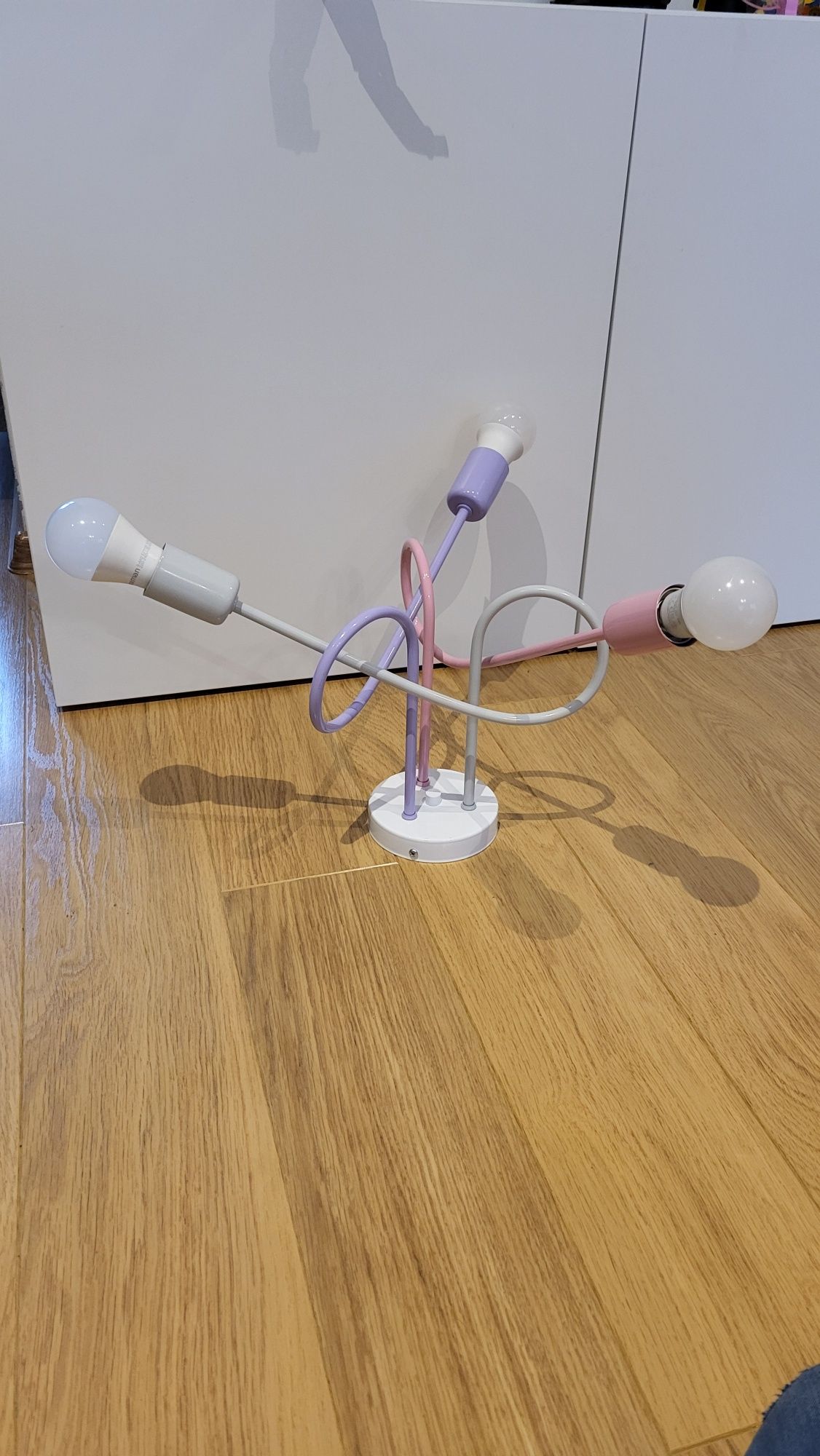 Lampa sufitowa Edison pastele LED