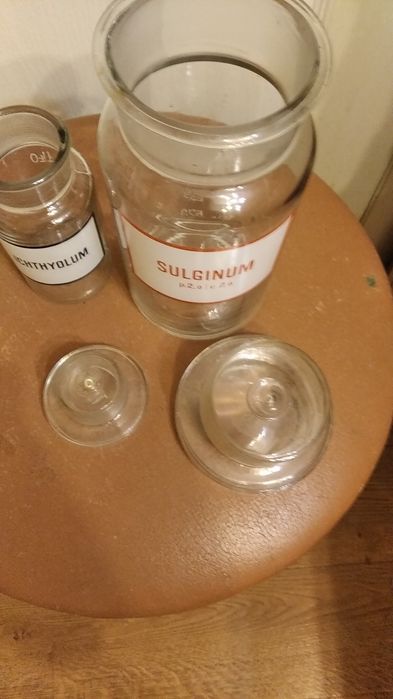 Аптечная посуда--штангласы 1,25 литра и 0,25 литра