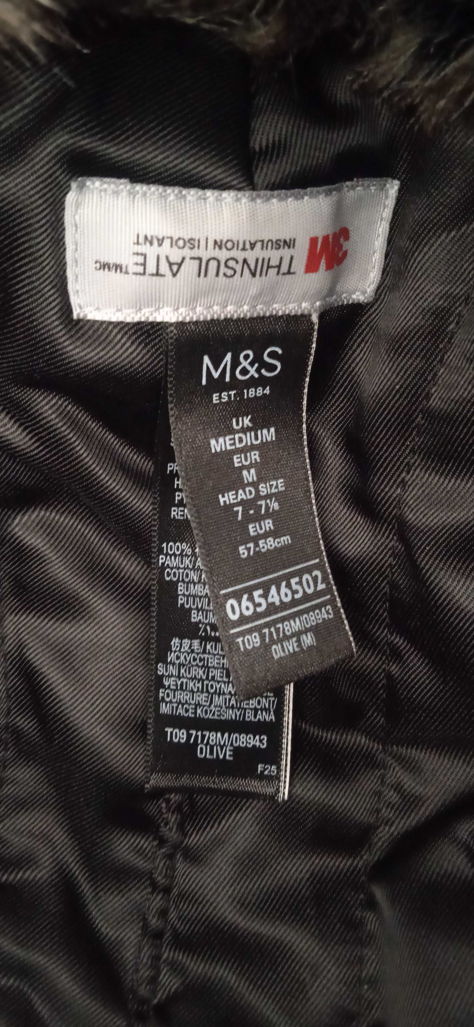 M&S шапка чоловіча зимова розмір 57 - 58