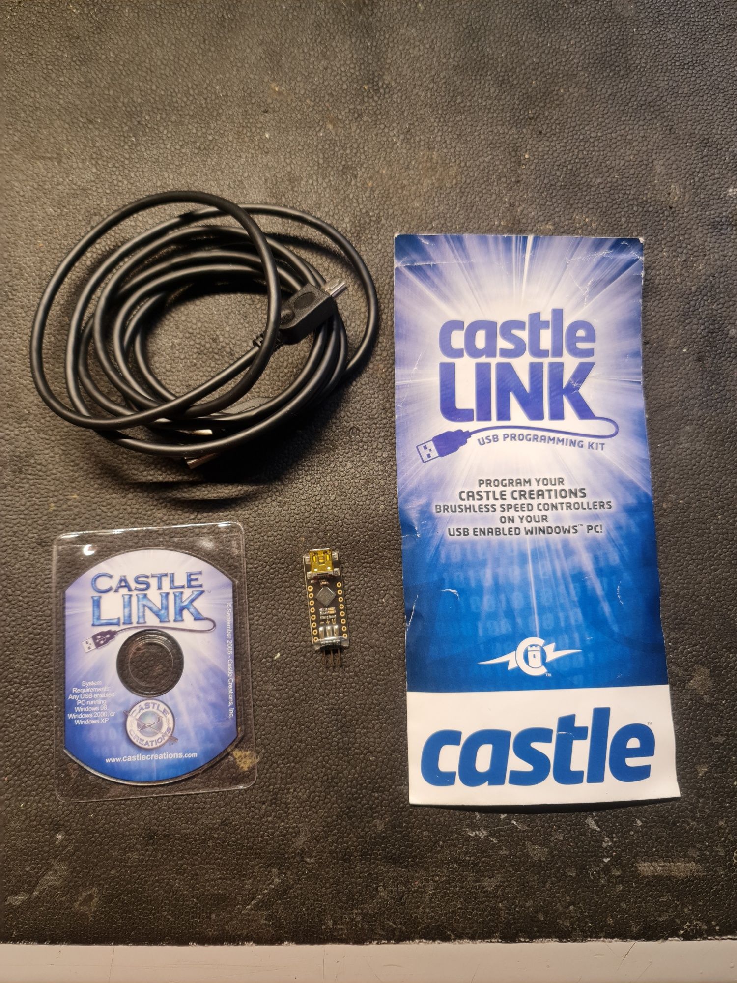 Castle creation link usb