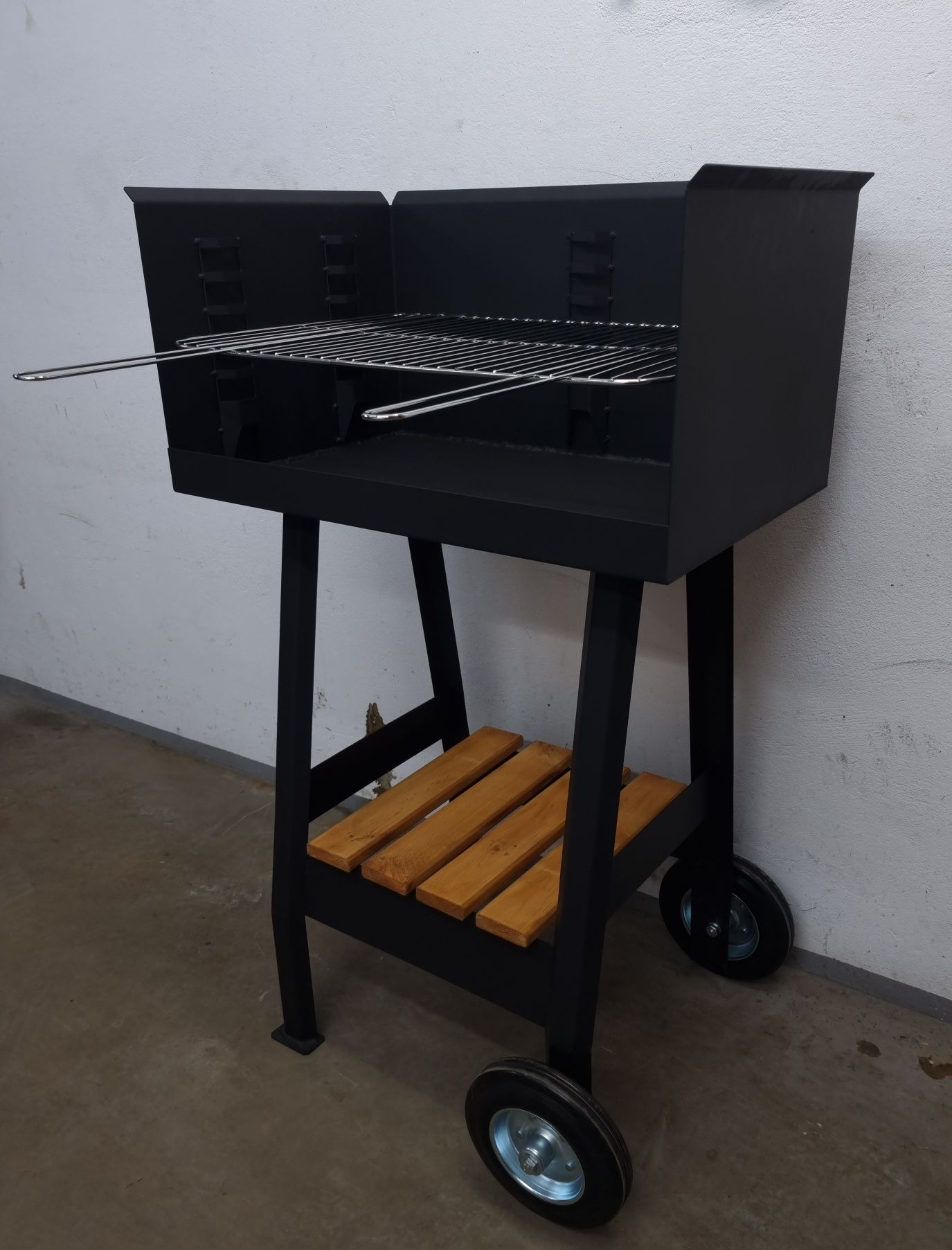 Grill STALOWY SPAWANY blacha 2mm węglowy solindy industrialny loft