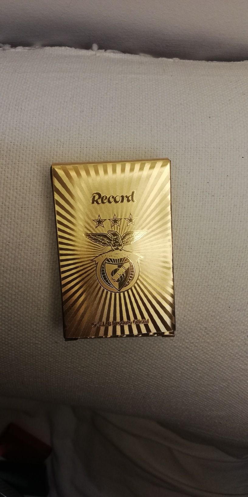 4 Baralhos de Cartas do Benfica