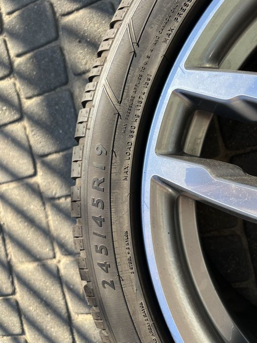 Koła zimowe felgi bmw m-pakiet 19” 8,5j x3 x4