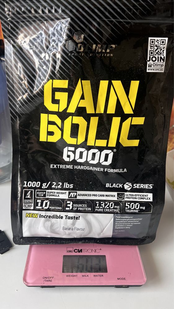 Olimp Gain Bolic 6000® - 1000 g banana flavour