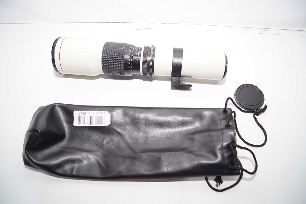 JINTU White Super 500mm f/8.0 f8 Teleobiektyw mocowanie T do NIKON