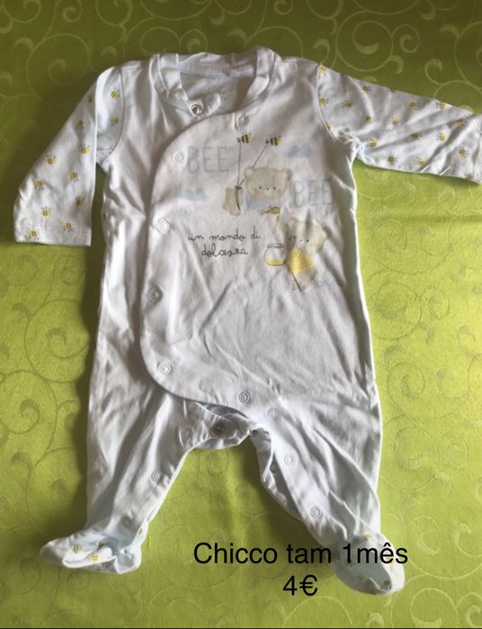 Vários Babygrow 1mês