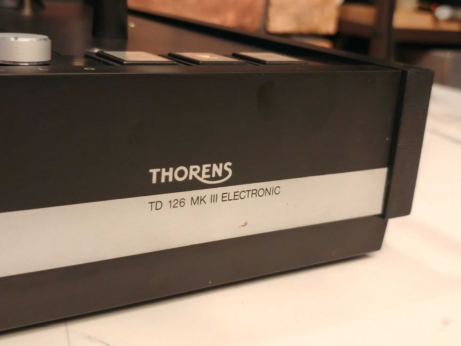 Gramofon THORENS TD 126 MK III ! Wkładka ELAC d796 h30