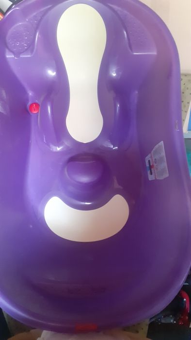 Ванночка детская Onda Evolution с анатомической горкой и термодатчиком