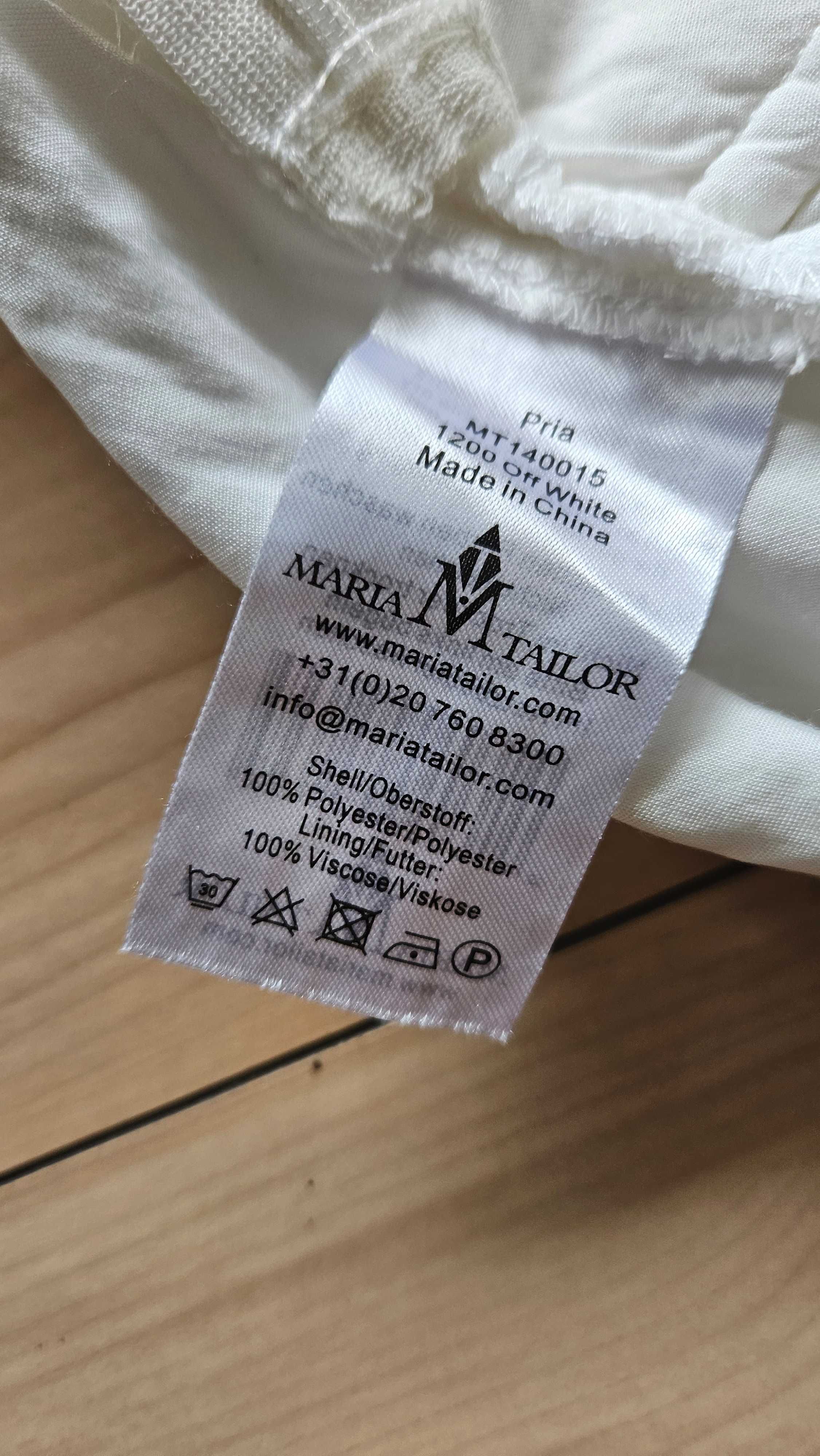Komplet boho bluzka na ramiączkach spodenki szorty Maria Taylor M 36