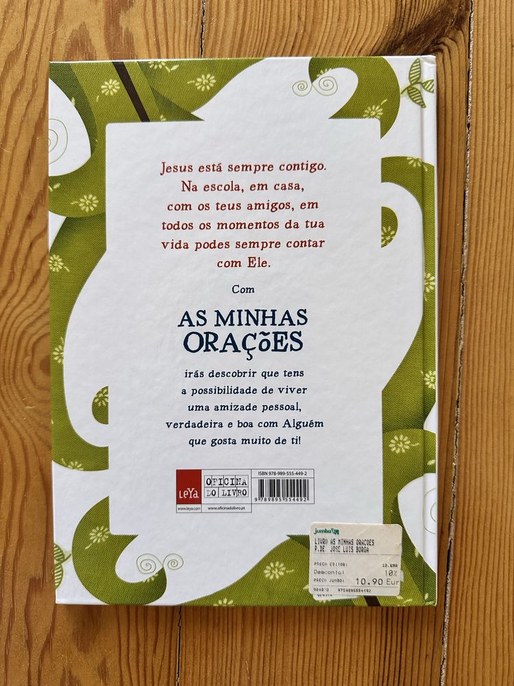 Livro as minhas oracoes - novo - padre jose luis borga