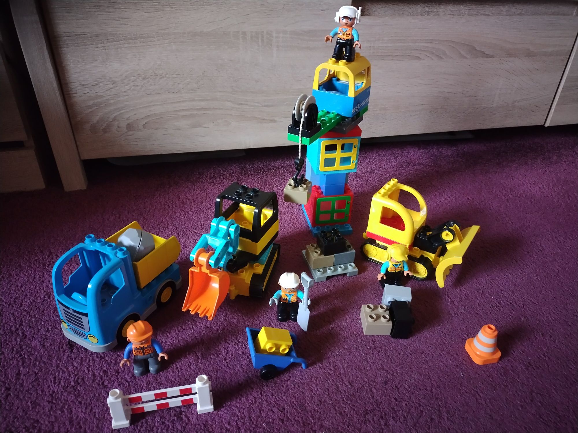 Pojazdy budowlane LEGO Duplo