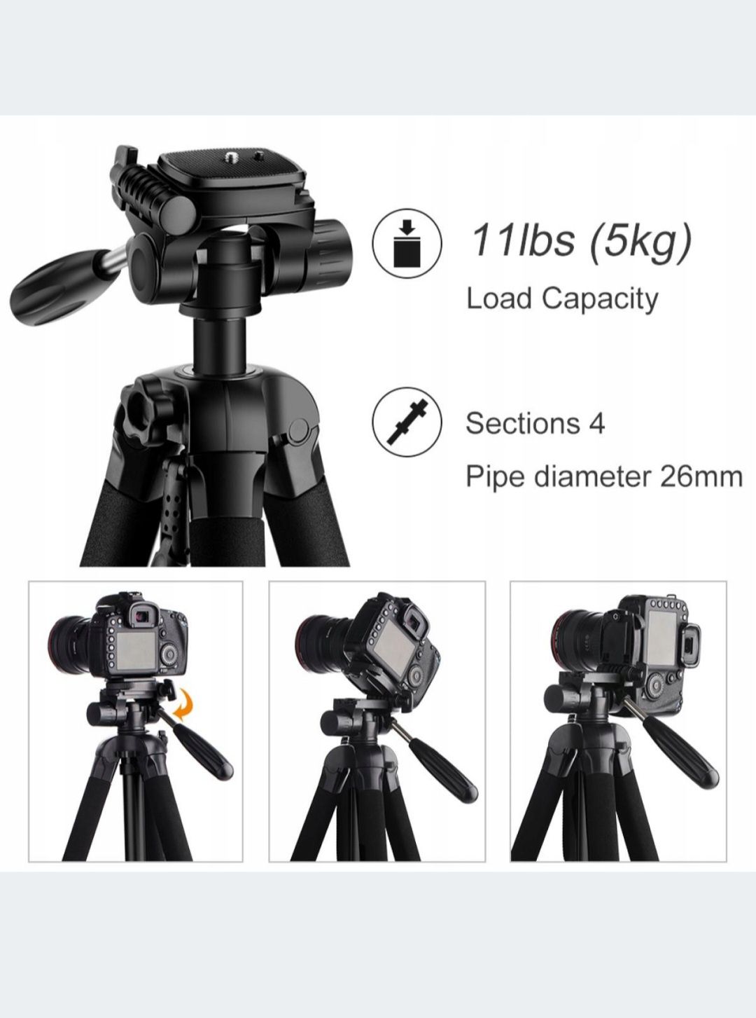 Statyw Tripod K&f Concept KF2624L