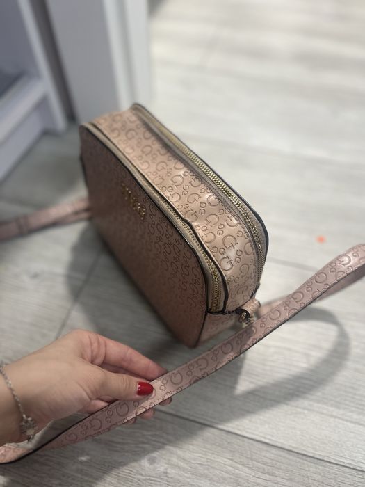 Сумка guess рожева