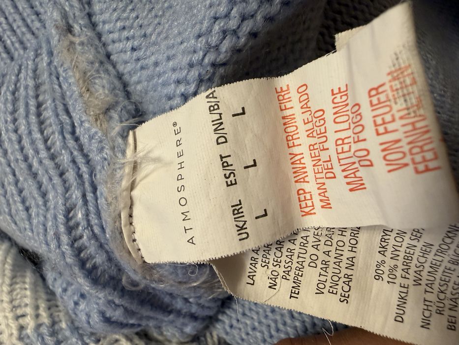 Sweter świąteczny z pingwinkiem święta mikołajki boże narodzenie