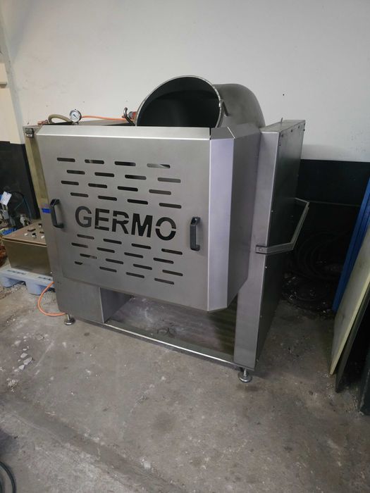 Masownica próżniowa do mięsa GERMO 300 Litrów, pompa busch, sterowanik
