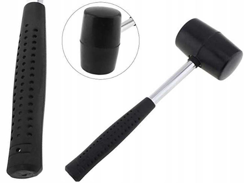 Młotek Gumowy Blacharski Bezodrzutowy. Mały 420g, 25cm.