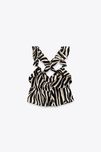 Zara rozmiar M bawełniany top damski