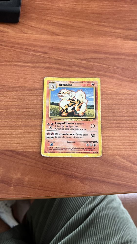Cartas Pokémon ( 1 coleção )