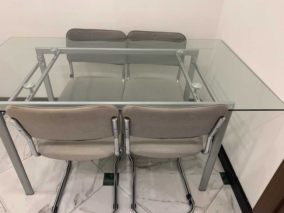 Стіл скляний STORVORDE 90X160