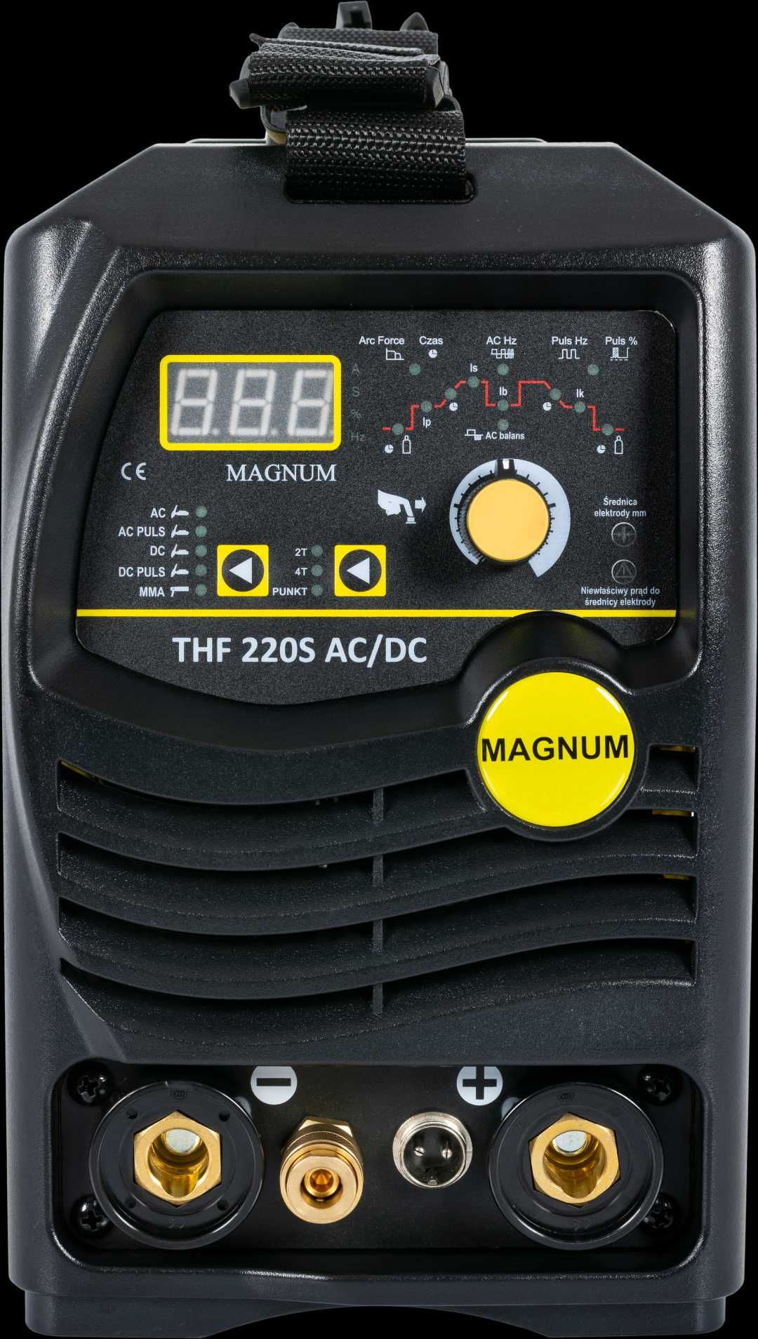 Spawarka tig Magnum thf 220S AC/DC tig hf + mma 200A