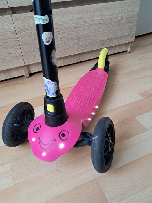 Hulajnoga oxelo oświetlenie led